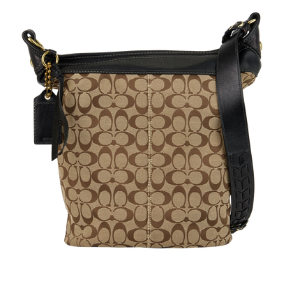 Bleecker Signature Bucket Bag, front view